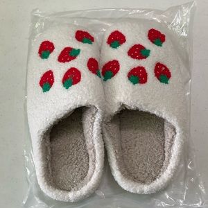 Strawberry slippers